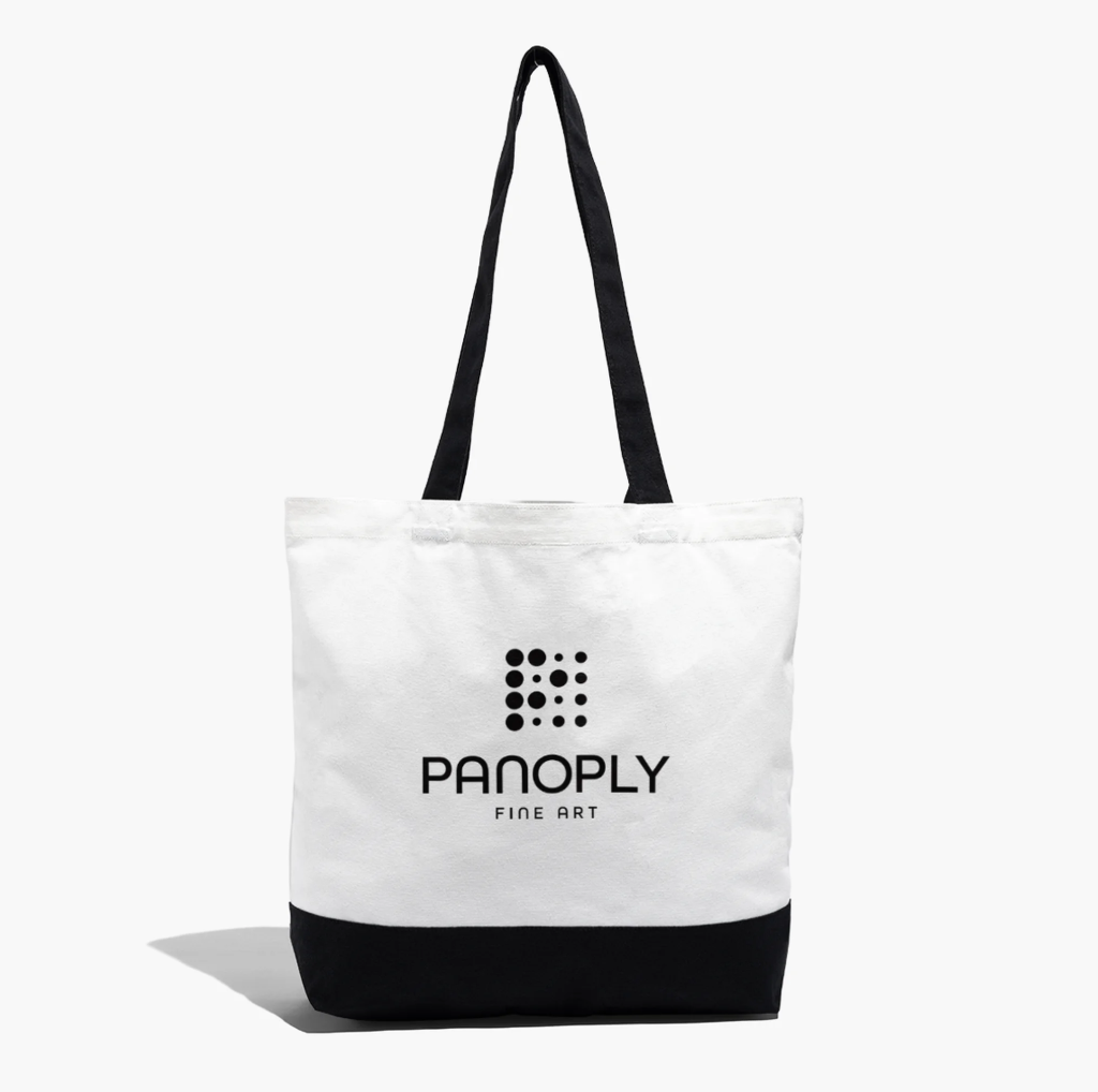 Large Stylish Panoply Fine Art Cotton Tote Bag